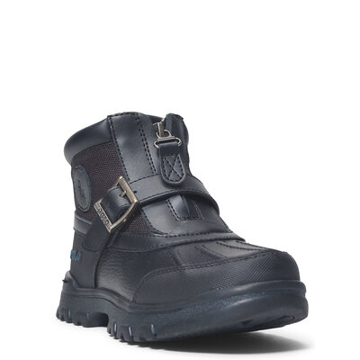 Polo COLBEY LEATHER MID BOOT 20 (Tumbled/Black Nylon)