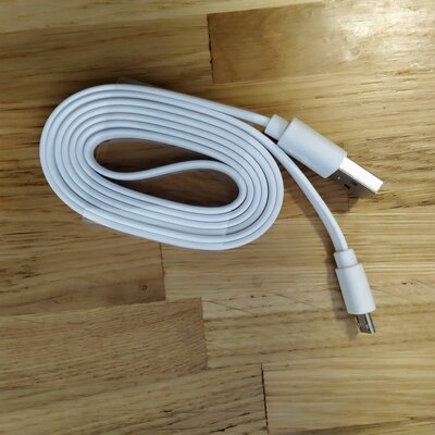 Lebond Cable USB-microUSB Flat White