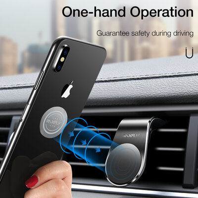 RAXFLY L-Type Magnetic Holder Black
