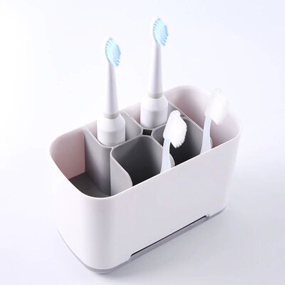 EasyStore Toothbrush Caddy L-size Gray