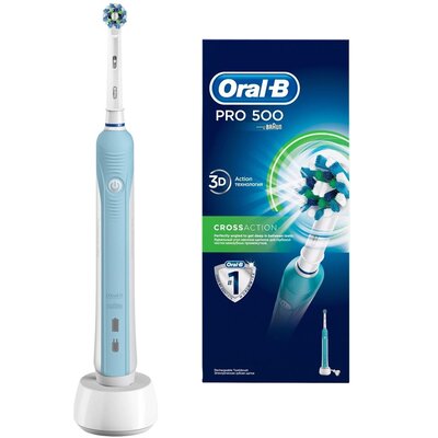 ORAL B PRO 500 D16 CrossAction Blue