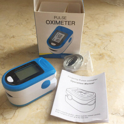 GrowWin Pulse Oximeter (X-1906) Blue