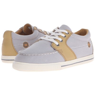 Florsheim Kids Flash 4-Eye Ox Jr. 29 (Gray)