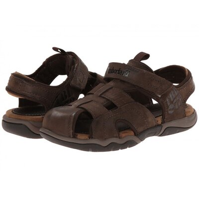 Timberland Oak Bluffs Leather Fisherman 40 (Dark Brown)