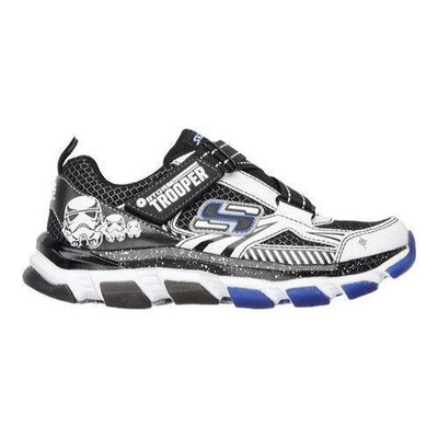 SKECHERS KIDS Star Wars: X-cellorator 2.0 - Saga 27.5 (White/Black)