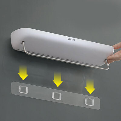 ECOCO E1923 Hatrack White/Gray