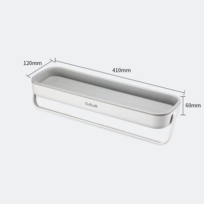 ASUJEI A2004 (Towel rail) White/Gray