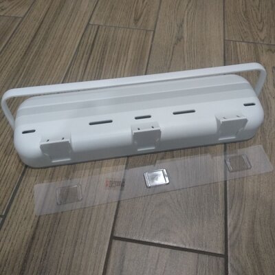 ASUJEI A2004 (Towel rail) White/Gray