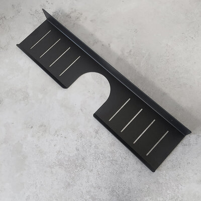 IwConcept BathRack Loft-50cm Notch Black