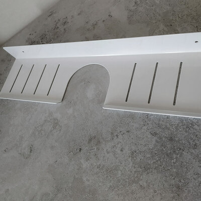 IwConcept BathRack Loft-50cm Notch White