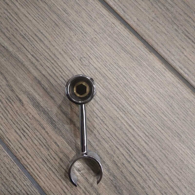 DISFACT Shower Head Holder DS-12B (Chromium)