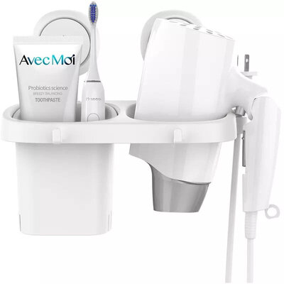 Taili AW597 (Hair dryer holder) White
