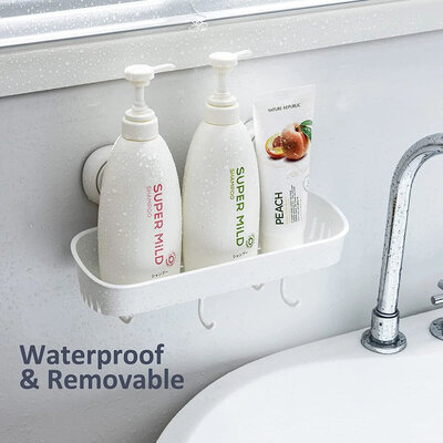 Taili AW633 (Storage Shelf + hook) White