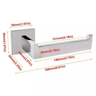 IwConcept LSB-15 304 Steel Chromium