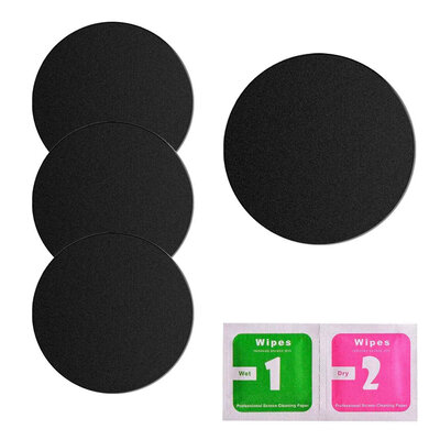 PlateSilver RF (4pcs) Pluss 40mm Black