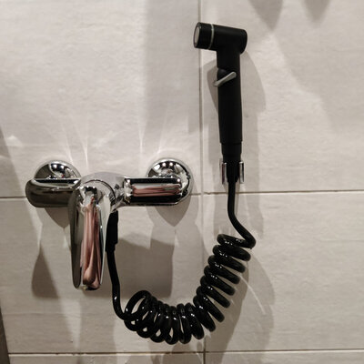 DISFACT D18 (hose + shower) Black