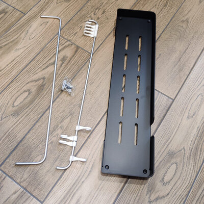 IwConcept FDU-Square-55 (Hook and Rod) Black