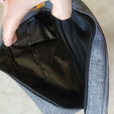 H2OFloss Flosser Bag 23x11x7 Gray