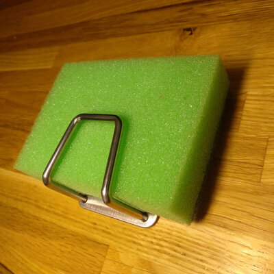 Fumei Sponge Holder (3M) Silver (4pcs)