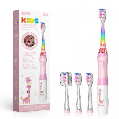 Seago SG-977 (4 brush heads) Giraffe Pink