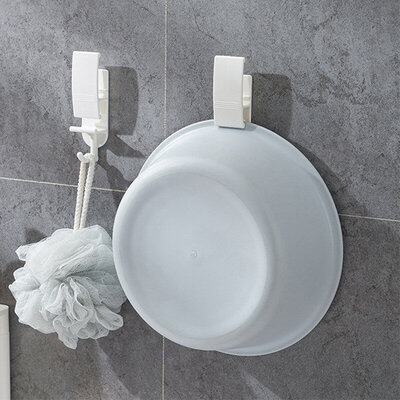 KM-Japan Multipurpose Bath Hook 002 (White)