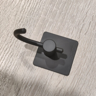 HO-LZ Hook 2pcs (Glue) Black