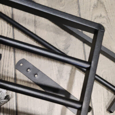 Bathroom Shelf ALP-47 Black
