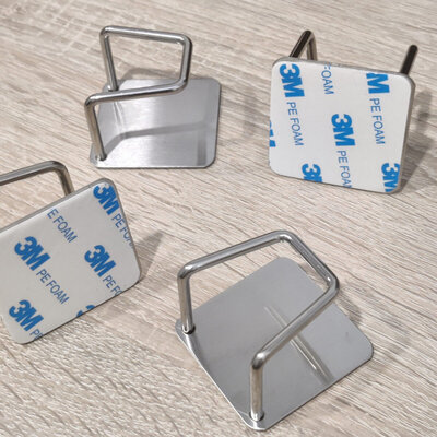 Haowa Sponge Holder (3M) 4pcs Silver