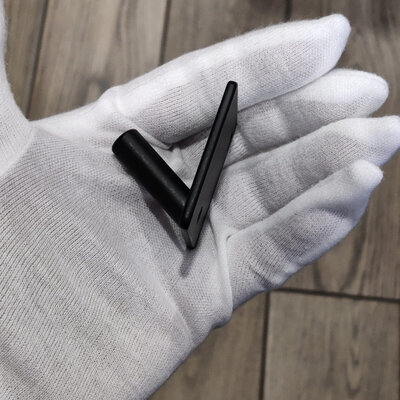 IwConcept JIN-Aluminum Type-2 (S) 3pcs Black
