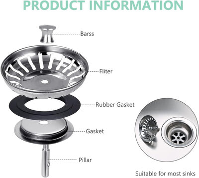 DISFACT KSPS-PRO (80mm) 304 Steel