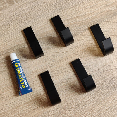 Disfact Hook-L Black 5pcs