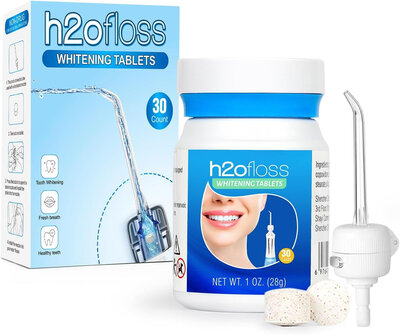 H2ofloss Whitening Tabletes + Adapter