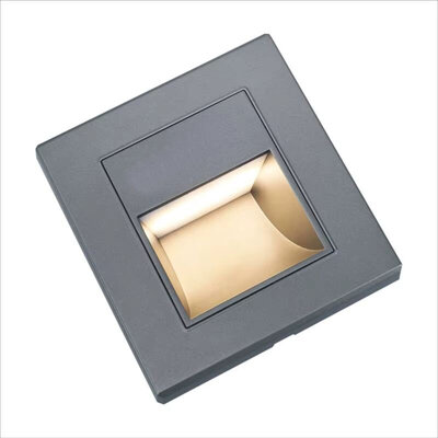 BIO-PASS LED STEP LIGHT BASE (1.5W/3000K) Graphite