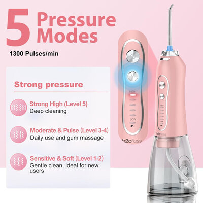 H2OFloss HF-6 Plus Pink