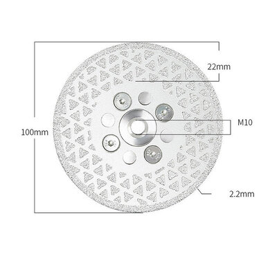 Haoh PRO-D 100/M10 (100mm) 100 Grit