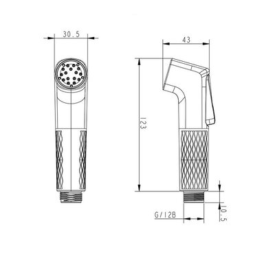 WaterScience HFS-625 Brass
