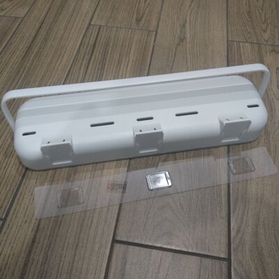 ASUJEI A2004 (Towel rail) White/Gray