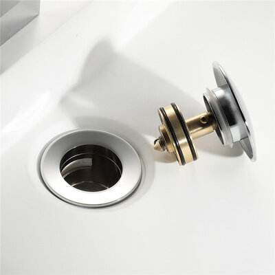 Disfact D120 Click-Clack (With overflow) Chrome