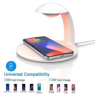 ProZone Mini-Light Wireless Charger White