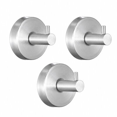 SIPAN Hook S-102 SUS-304 (3pcs) Silver