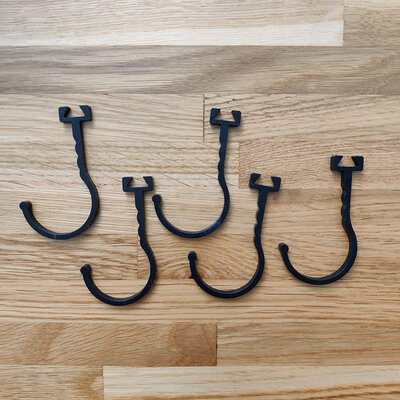 Fumei PLB-Hook-5pcs Black