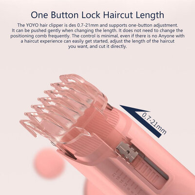 ENCHEN YOYO Baby hair clipper (Pink)