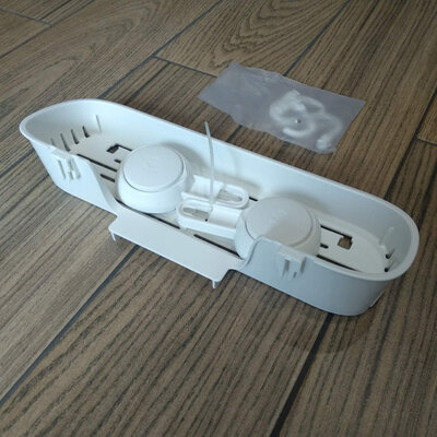 Taili AW633 (Storage Shelf + hook) White