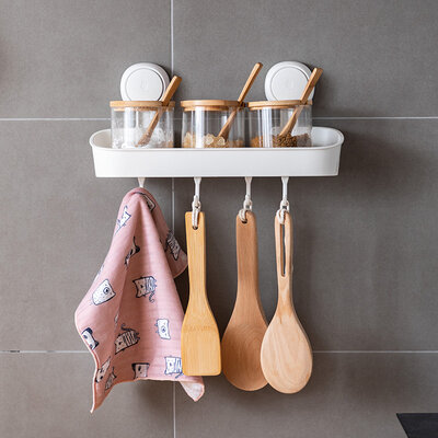 Taili AW633 (Storage Shelf + hook) White