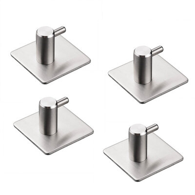 IwConcept JIN-H SS-304 (3M) 4pcs Silver