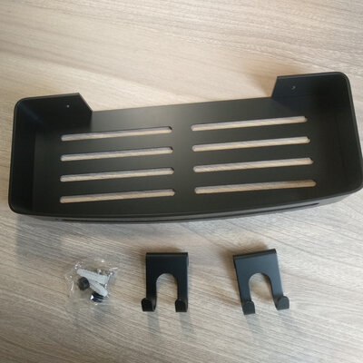 Miken AF-02B (Al-Rectangular) 32cm Black