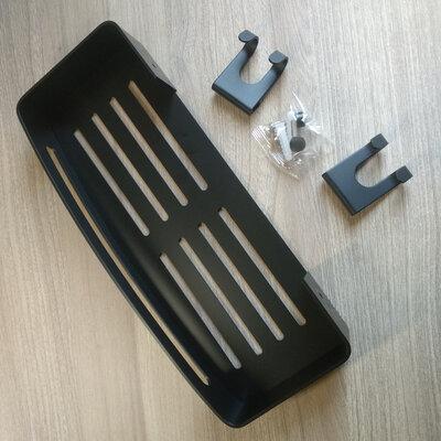 Miken AF-02B (Al-Rectangular) 32cm Black