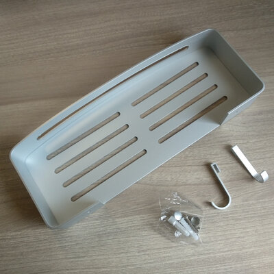 Miken AF-02 (Al-Rectangular) 32cm Silver