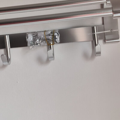 Cady 1803 Towel Bar Double Layers (Silver)