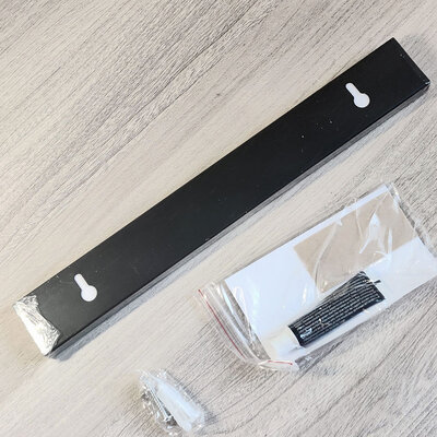 IwConcept PRO Batten-30cm (Steel 304) Black